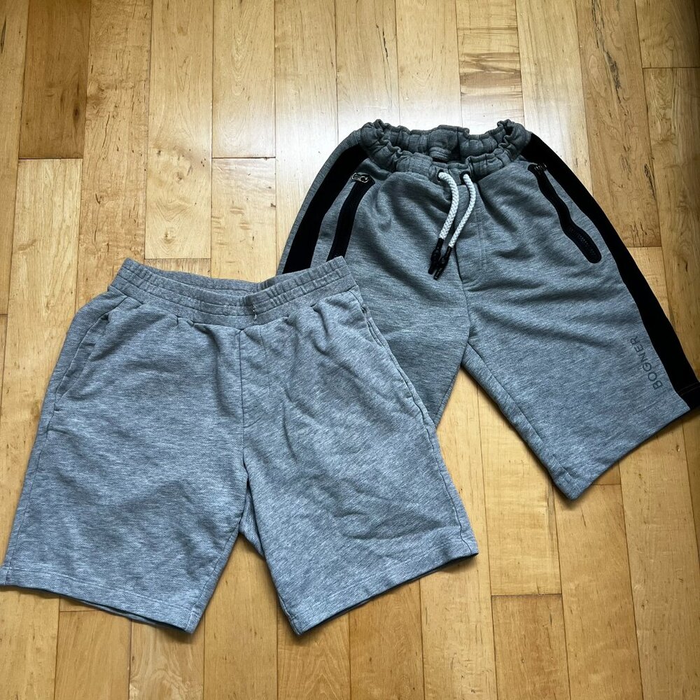 Men's Bogner Kenly & Theory 100% Cotton Terry Drawstring Elastic Waist Shorts S
